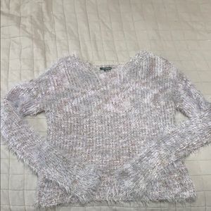 Purple Fuzzy Sweater